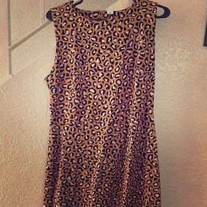 Sleeveless Ponte Knit Knee- Length Sheath Dress